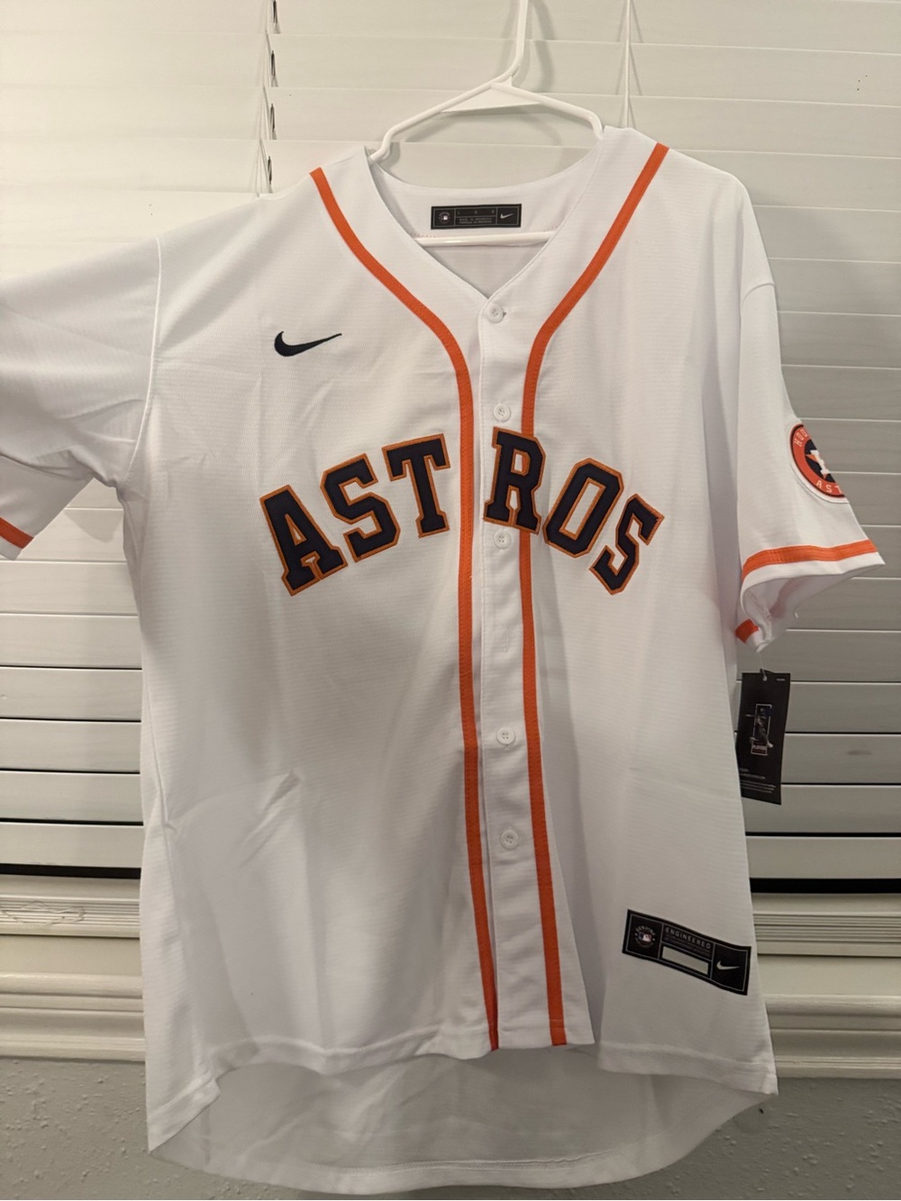 Yordan Alvarez #44 Houston Astros White Baseball Jersey Men’s Large New